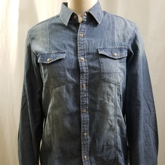 Splash DNM Indigo shirt medium - Picture 3 of 4